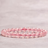 Rose Quartz Bracelet 6mm