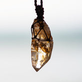 Himalayan crystal pendant