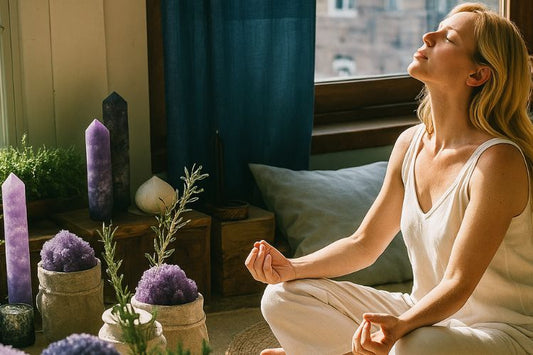 Meditating with Crystals