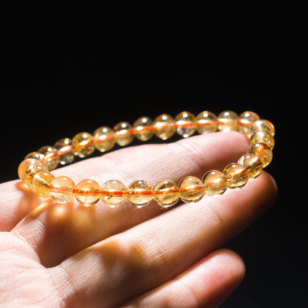 Citrine Bracelet 6.5mm