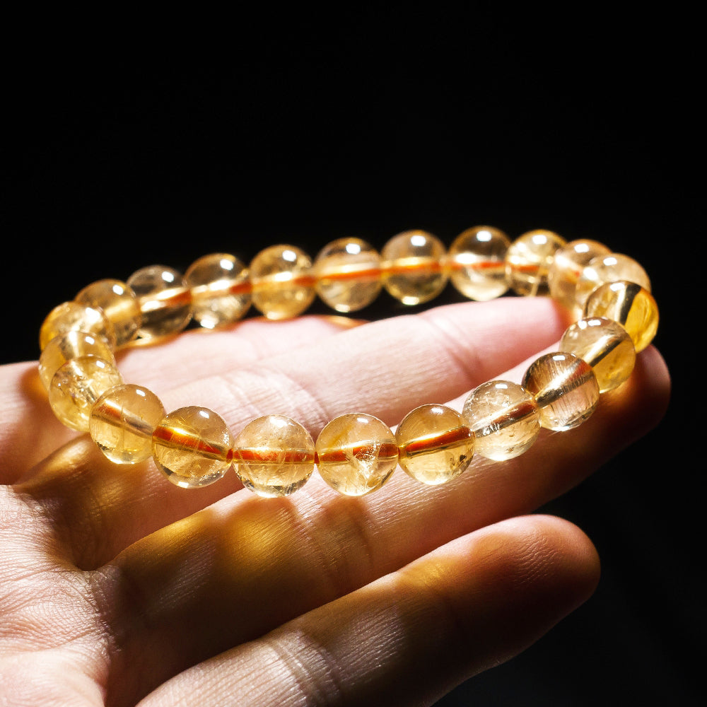 Citrine Bracelet 9mm