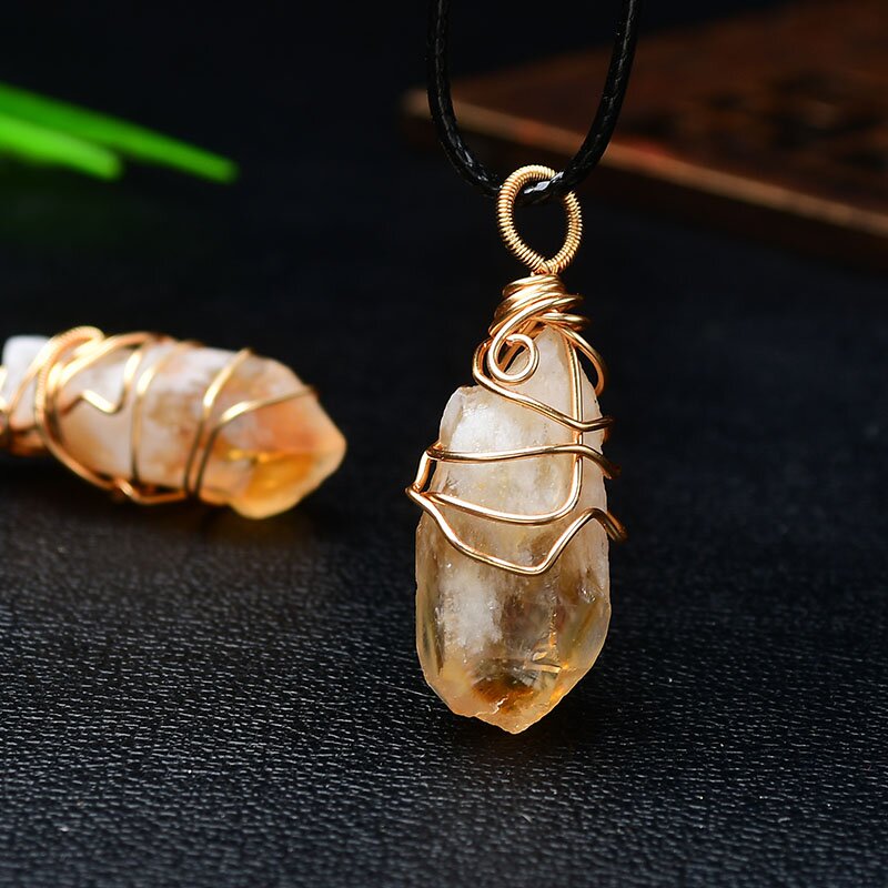 Citrine necklace