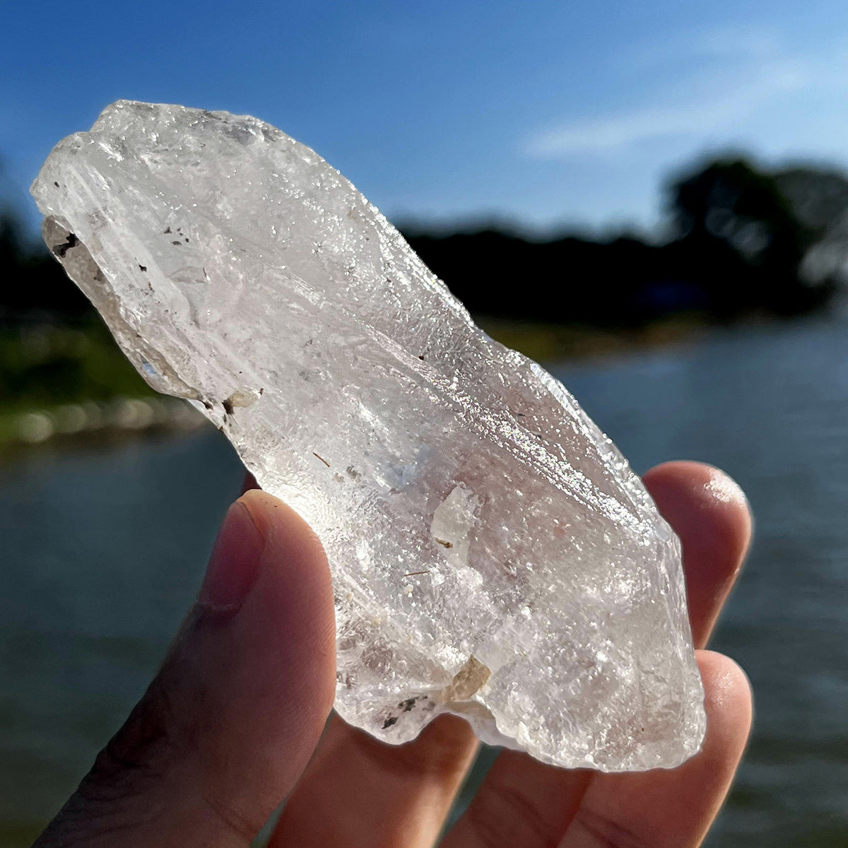 Natural Himalayan Nirvana Quartz Crystal Raw Points High Vibration Healing Stone