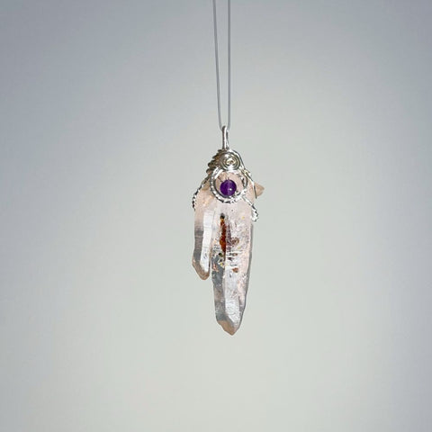Hand Wrapped Clear Quartz for Energy Cleansing