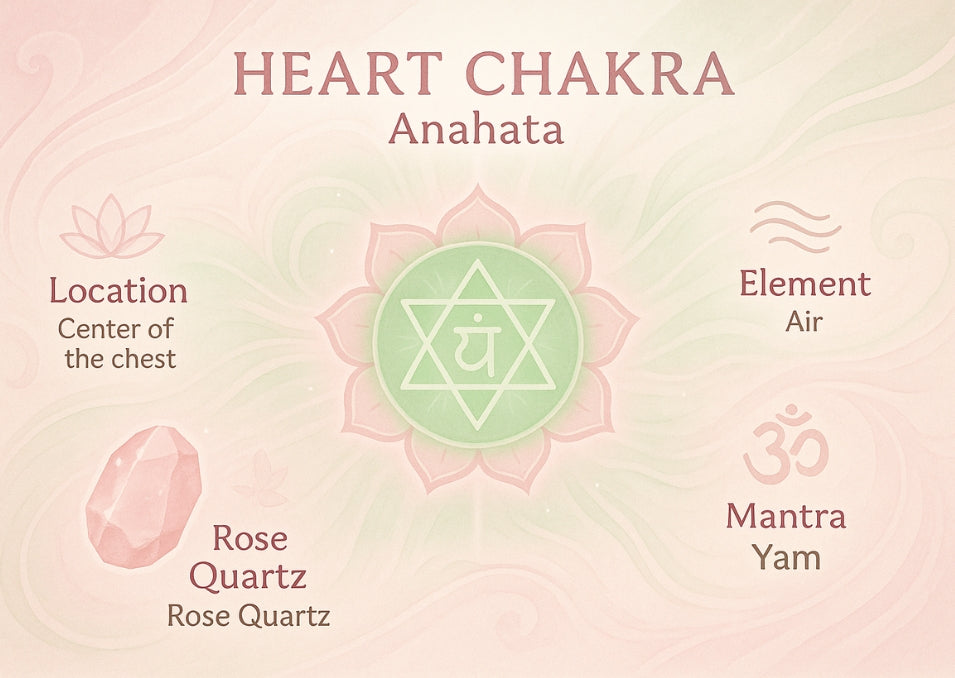 Heart Chakra Infographic