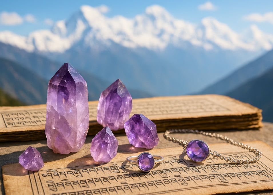 Pre-Himalayan Amethyst
