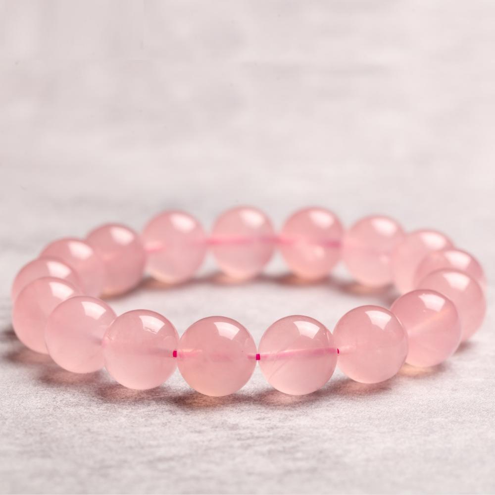 Rose Quartz Bracelet 12mm