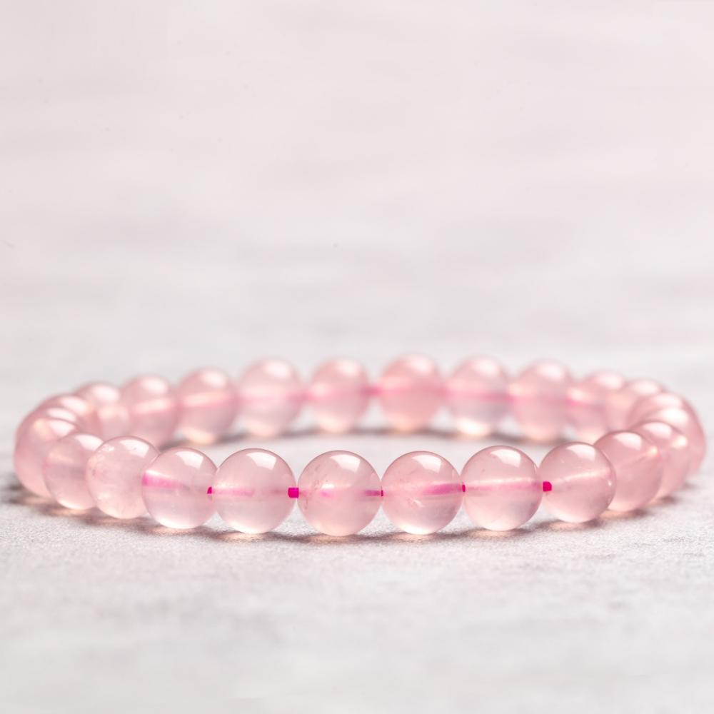 Rose Quartz Bracelet 7mm