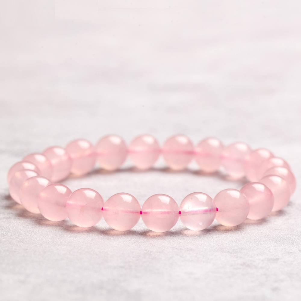 Rose Quartz Bracelet 9mm