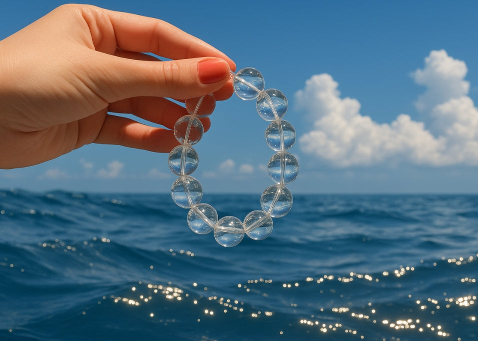 Sea crystal bracelet