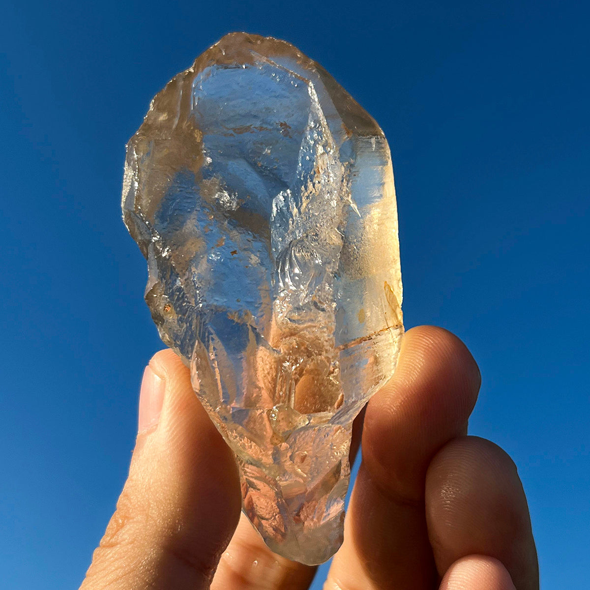 Natural Himalayan Nirvana Quartz Crystal Raw Points High Vibration Healing Stone