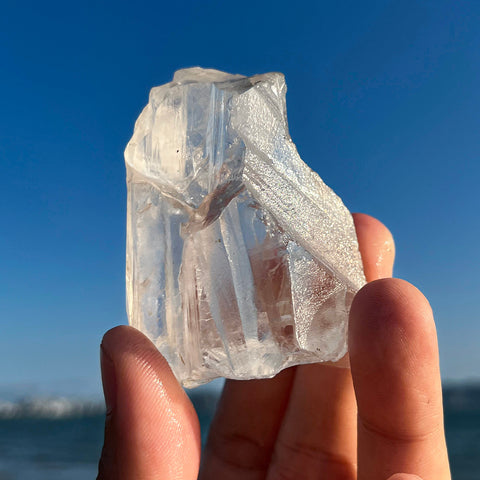 Natural Himalayan Nirvana Quartz Crystal Raw Points High Vibration Healing Stone