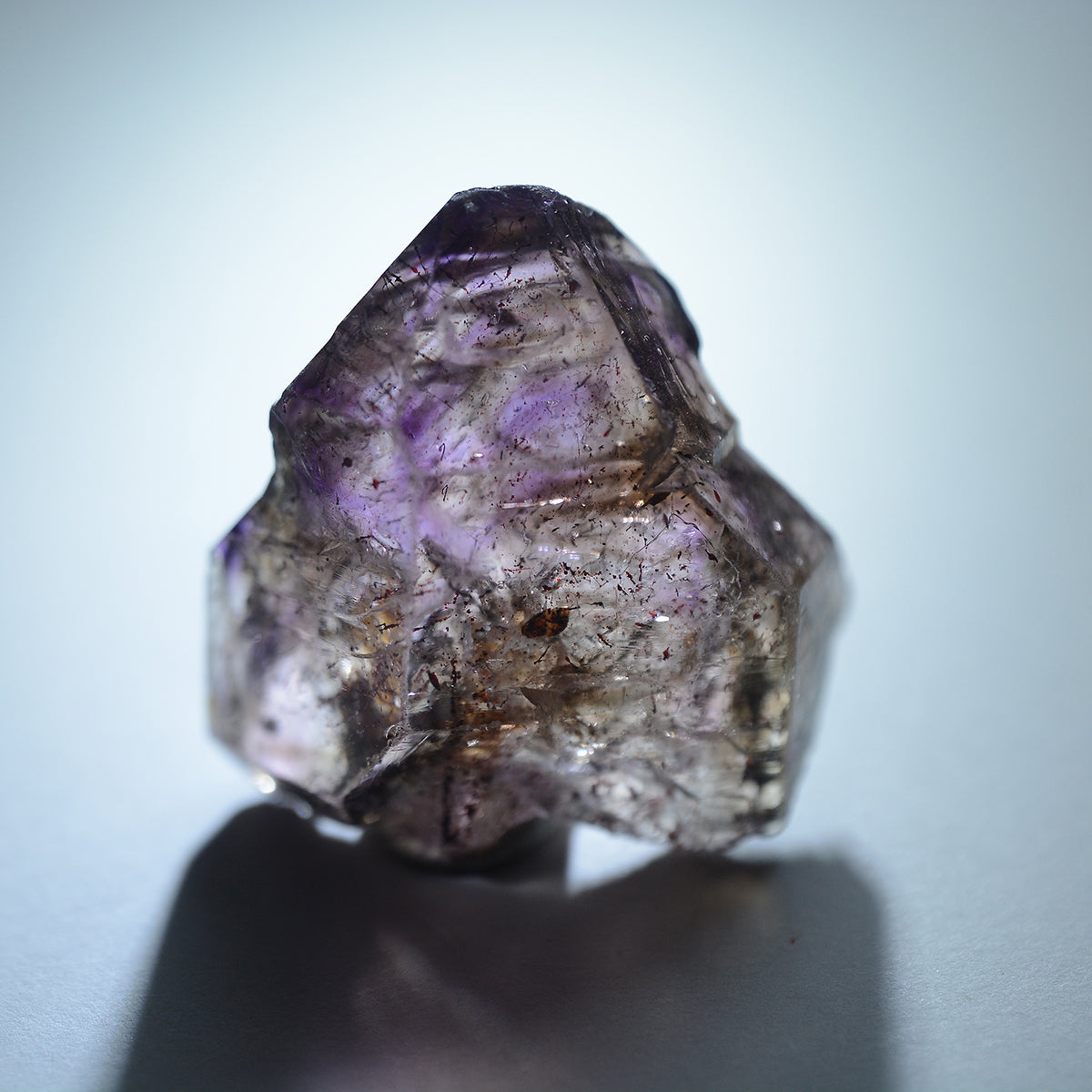 Natural Super 7 Amethyst Raw Crystal for Healing Meditation