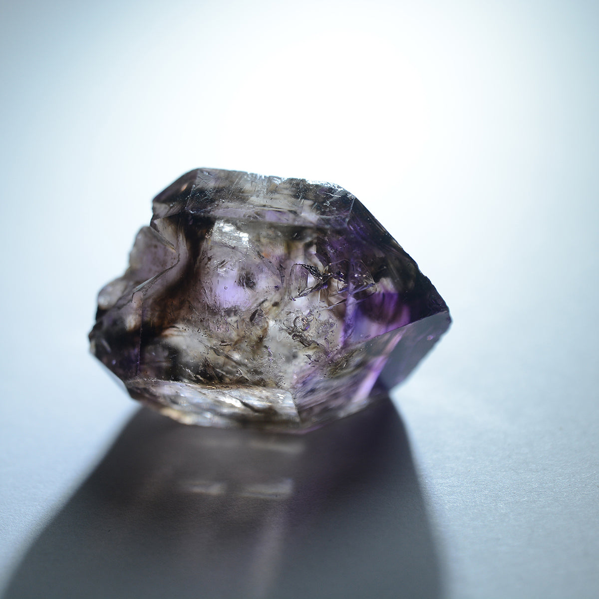 Natural Super 7 Amethyst Raw Crystal for Healing Meditation
