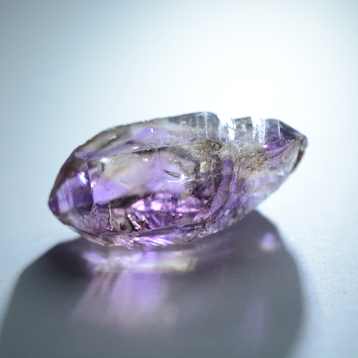 Natural Super 7 Amethyst Raw Crystal for Healing Meditation