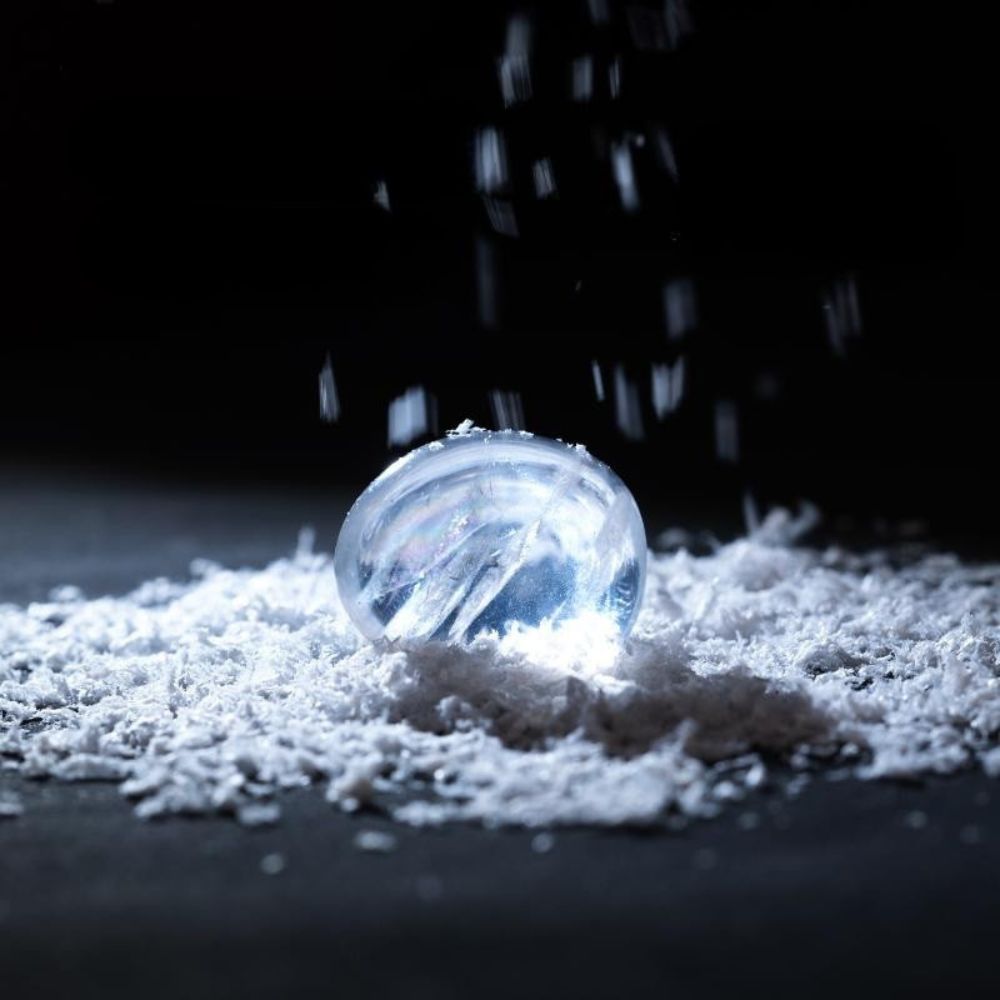 White Crystal Pendant Necklace for Energy