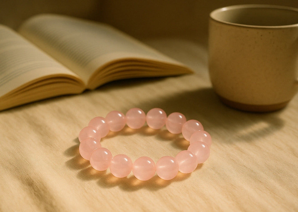 rose quartz bracelet